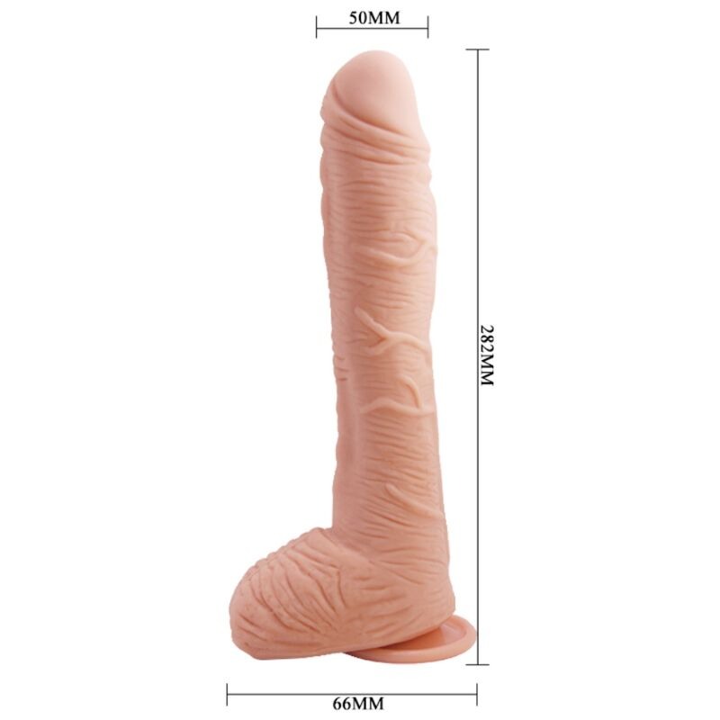 Baile Ρεαλιστικό Dildo Beautiful Alex 28cm Μπεζ Ρεαλιστικά