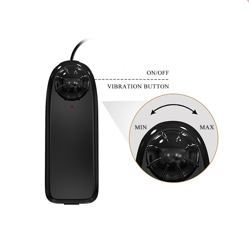 Realistic Vibrator Beautiful Catoblepas With Suction Cup 20.6cm Brown Baile Realistic Vibrator Beautiful Catoblepas With Suction Cup 20.6cm Brown Realistic