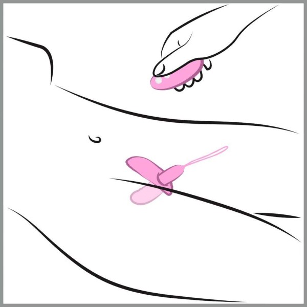 Underwear Vibrator Sweet Smile Shelly Pink