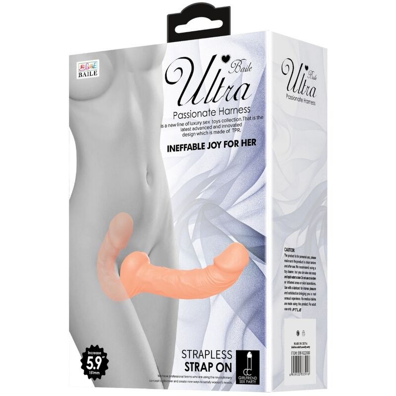 Ultra Passionate Strap-on Dildo Baile Nude Baile Ultra Passionate Strap-on Dildo Baile Nude Womens Strap-On