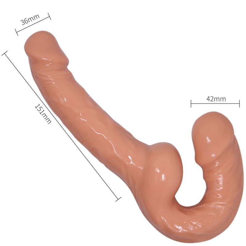 Ultra Passionate Strap-on Dildo Baile Nude Baile Ultra Passionate Strap-on Dildo Baile Nude Womens Strap-On