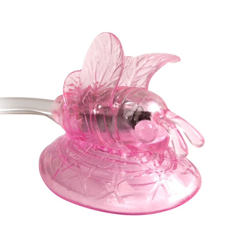 Vibrating Butterfly with Remote Control Baile Pink Vibrating Butterfly with Remote Control Baile Pink