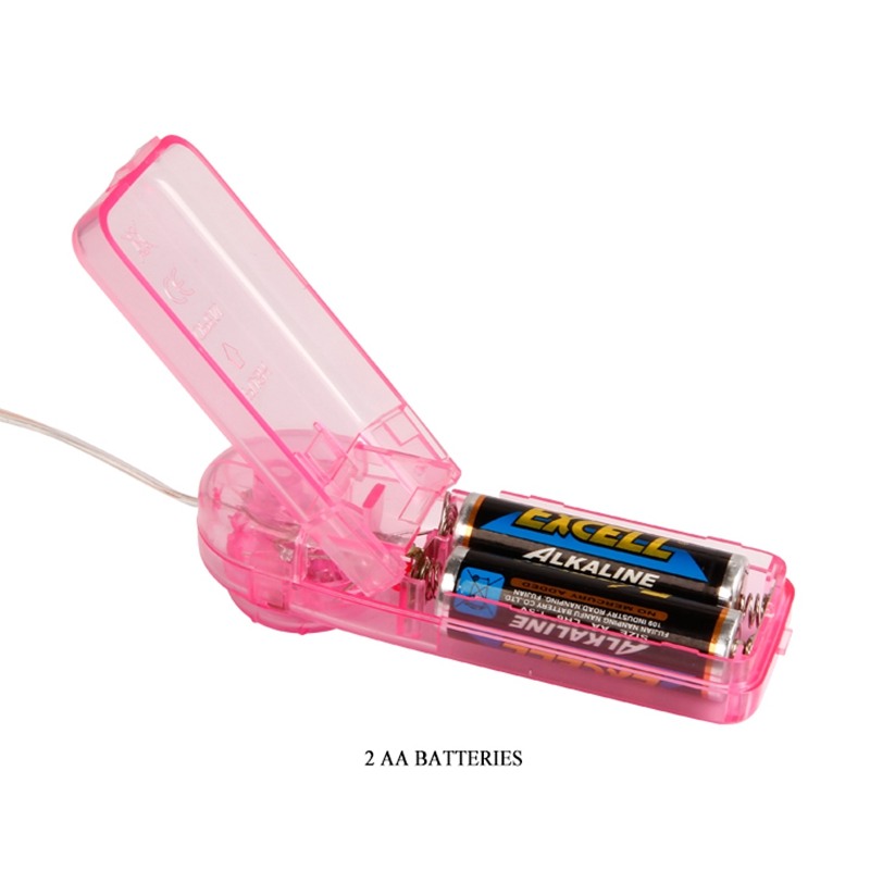 Vibrating Butterfly with Remote Control Baile Pink Vibrating Butterfly with Remote Control Baile Pink