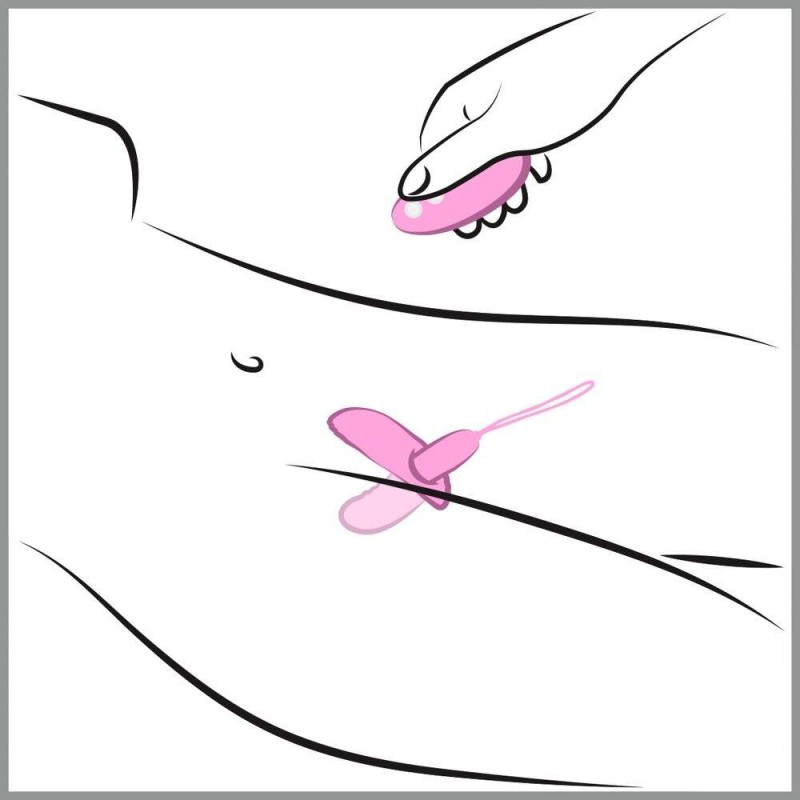 Underwear Vibrator Sweet Smile Shelly Pink