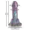 Realistic Dildo Epic Basilisk 18cm Purple