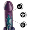 Realistic Dildo Epic Basilisk 18cm Purple