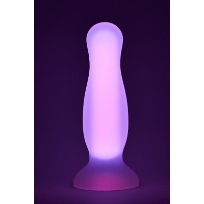 Butt Plug Dreamtoys Glow In The Dark Pink Butt Plug Dreamtoys Glow In The Dark Pink