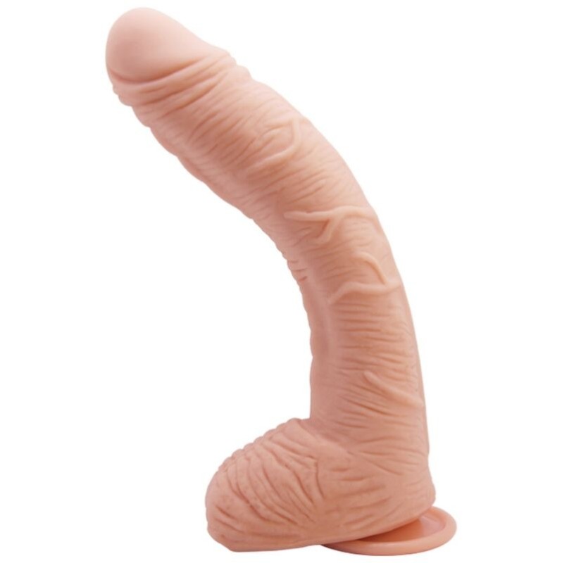 Ρεαλιστικό Dildo Beautiful Alex 28cm Μπεζ