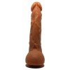 Realistic Dildo Beautiful Jason 25cm Brown