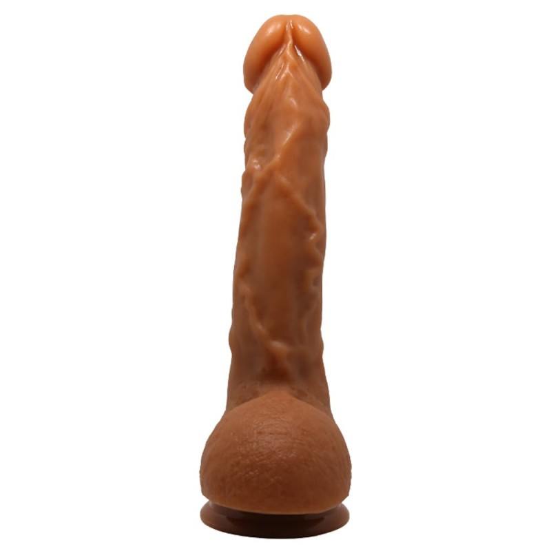 Ρεαλιστικό Dildo Beautiful Jason 25cm Καφέ Ρεαλιστικό Dildo Beautiful Jason 25cm Καφέ