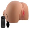 Realistic Masturbator With Bullet Crazy Bull Mila Vagina and Anal Brown Realistic Masturbator With Bullet Crazy Bull Mila Vagina and Anal Brown