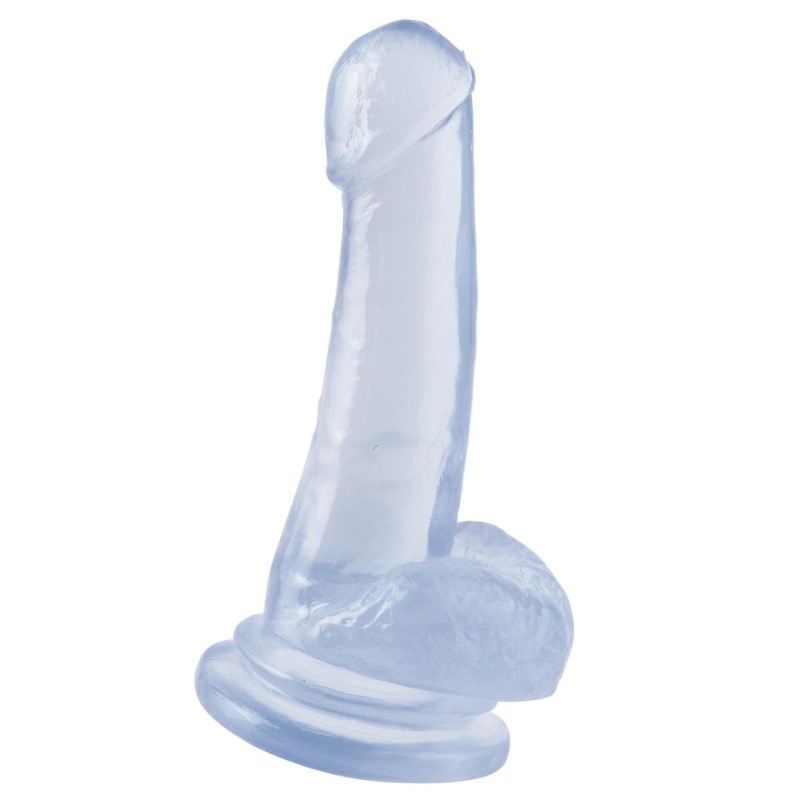 Basix Rubber Works Jelly Dildo Basix Rubber Works 20cm Διαφανές Jelly