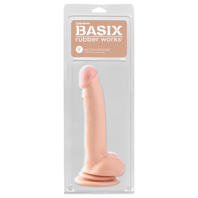 Basix Rubber Works Ρεαλιστικό Dildo Basix Rubber Works Thicky 24.5cm Μπεζ Ρεαλιστικά