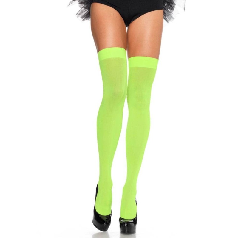 Over The Knee Stockings Leg Avenue Green