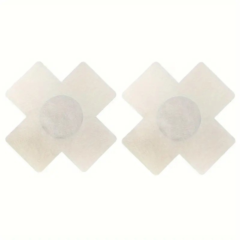 Nipple Stickers Set Love Market Cross 3pcs