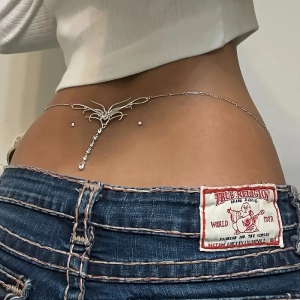  Waist Chain Tribal Beauty Silver