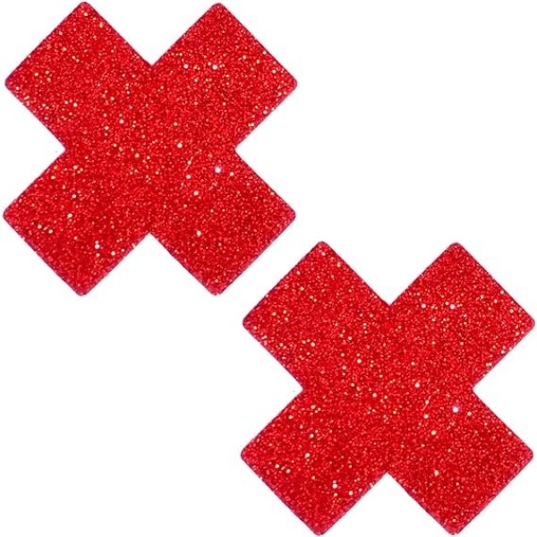 Nipple Stickers Modern Ocean X Factor Red