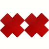 Love Market Σετ Αυτοκόλλητα Θηλών Love Market Cross 3τμχ Διακοσμητικά Θηλών