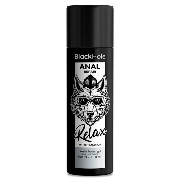Λιπαντικό Gel Χαλάρωσης & Επανόρθωσης Πρωκτού Black Hole with Hyaluron 100ml