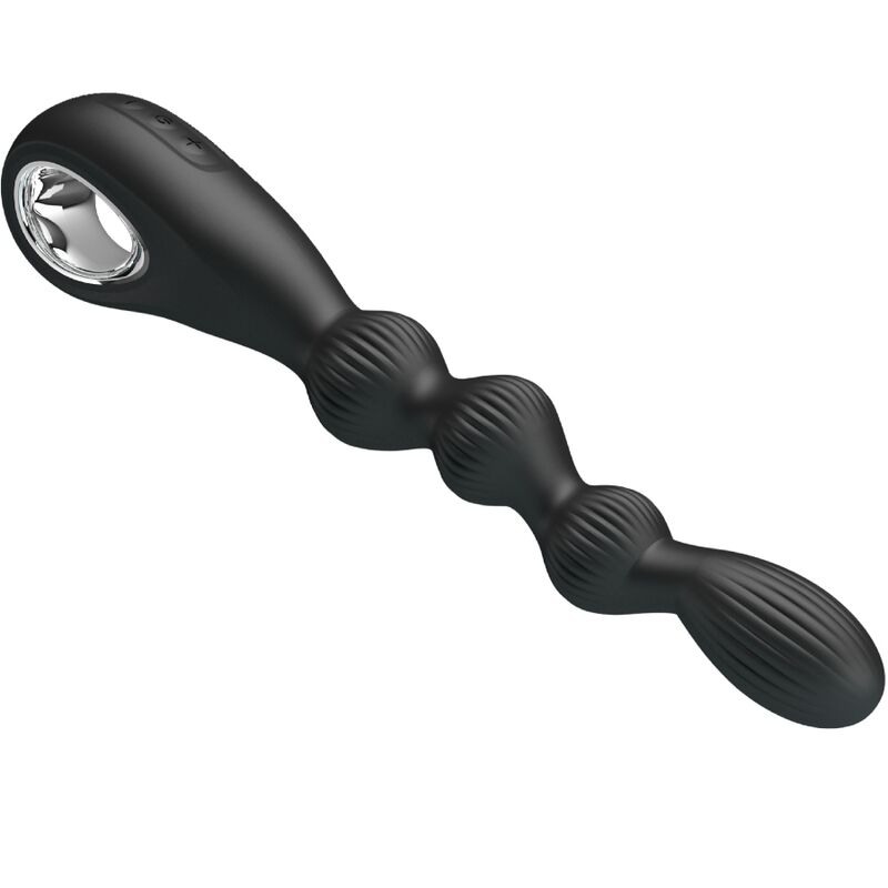 Pretty Love Powerful Anal Beads Pretty Love Federer Black Vibrators
