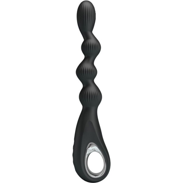 Powerful Anal Beads Pretty Love Federer Black
