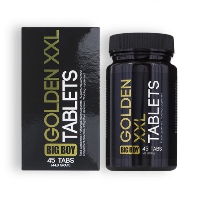 Cobeco Pharma Stimulating Tablets Big Boy Golden XXL 45pcs Stimulants