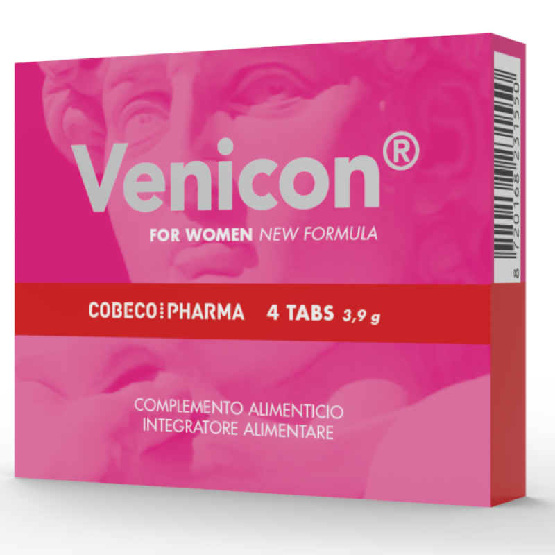 Cobeco Pharma Stimulating Tablets for Women Venicon 4pcs Stimulants