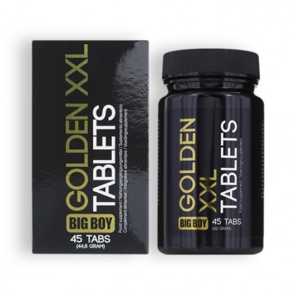 Διεγερτικές Ταμπλέτες Big Boy Golden XXL 45τμχ