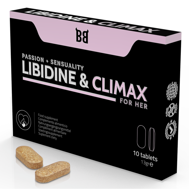 Libidine & Climax Passion + Sensuality for Women 10 Tablets