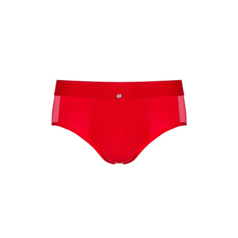 Mens Brief Obsessive Boldero Red