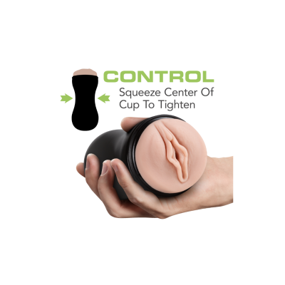 Αυνανιστήρι Αιδοίο με Ραβδώσεις Blush Soft And Wet Pussy Μπεζ