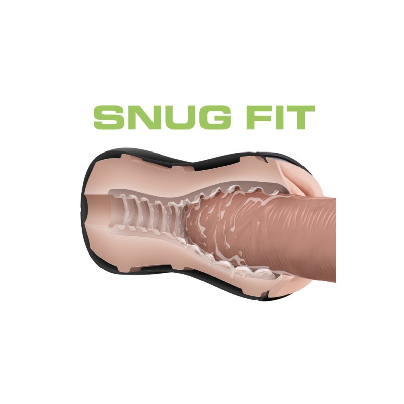 Vagina Stroker with Ridges Blush Soft And Wet Pussy Nude