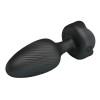 Vibrating Butt Plug With LED Pretty Love Varian Black