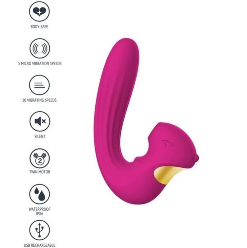 Clit & G-Spot Vibrator Celestial Love Xocoon Purple