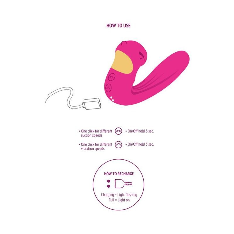 Clit & G-Spot Vibrator Celestial Love Xocoon Purple Clit & G-Spot Vibrator Celestial Love Xocoon Purple