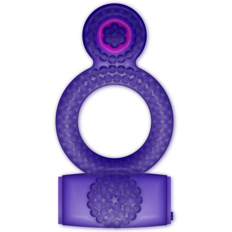 Cock Ring Casual Love Double Pleasure Purple Casual Love Cock Ring Casual Love Double Pleasure Purple Cock Rings
