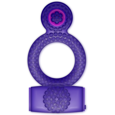 Cock Ring Casual Love Double Pleasure Purple Cock Ring Casual Love Double Pleasure Purple