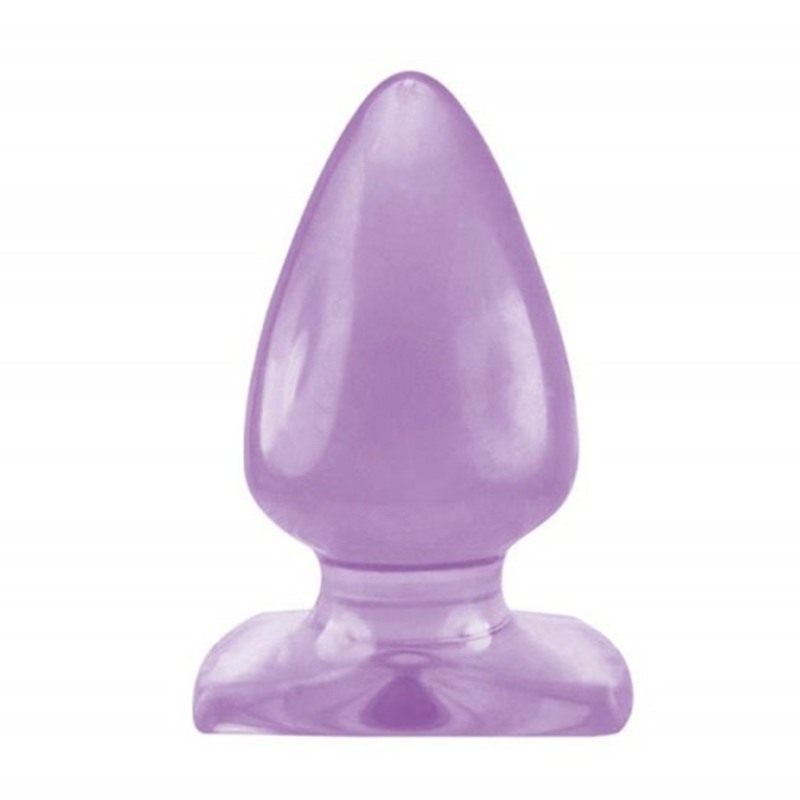 Butt Plug Charmly Toy Soft & Smooth Purple Charmly Toy Butt Plug Charmly Toy Soft & Smooth Purple Non-Vibrating butt plugs