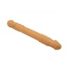 Charmly Toy Διπλό Dildo Charmly Toy 25.4cm Μπεζ Διπλά