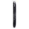 Charmly Toy Double Dildo Charmly Toy Pliable 33cm Black Double