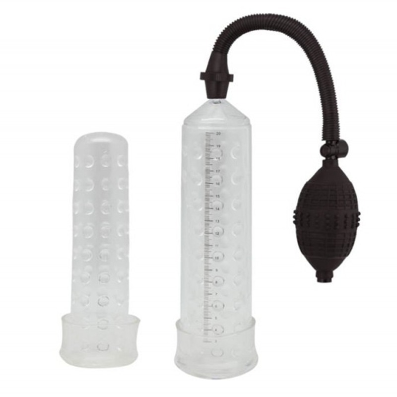 Charmly Toy Μεγεθυντής Πέους Charmly Toy Pleasure Pump Διαφανής Μεγεθυντές Πέους