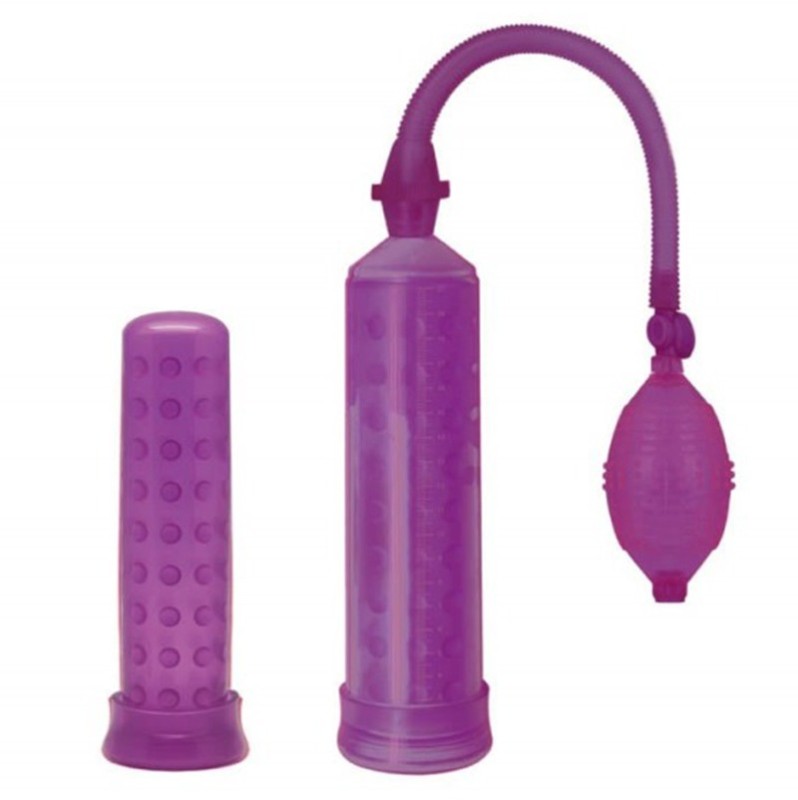 Penis Pump Charmly Toy Pleasure Pump Purple