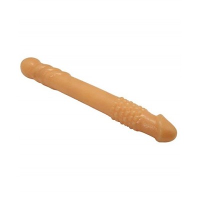 Διπλό Dildo Charmly Toy 25.4cm Μπεζ