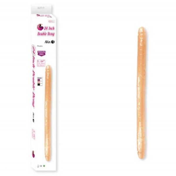 Double Dildo Charmly Toy N1 61cm Nude