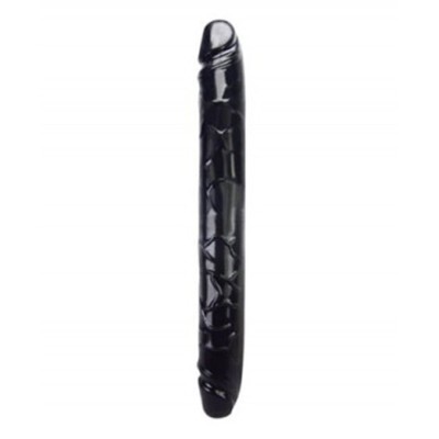 Double Dildo Charmly Toy Pliable 33cm Black