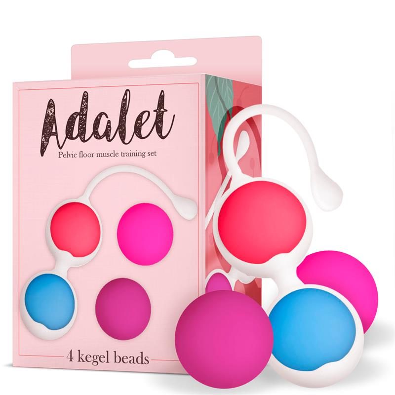 Chisa Κολπικές Μπάλες InoYou Adalet Kit 4 Kegel Balls Λευκό Κολπικές Μπίλιες