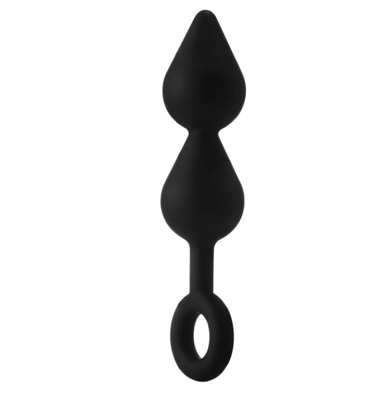 XLarge Butt Plug Dreamtoys  Fantasstic Double Drop Black