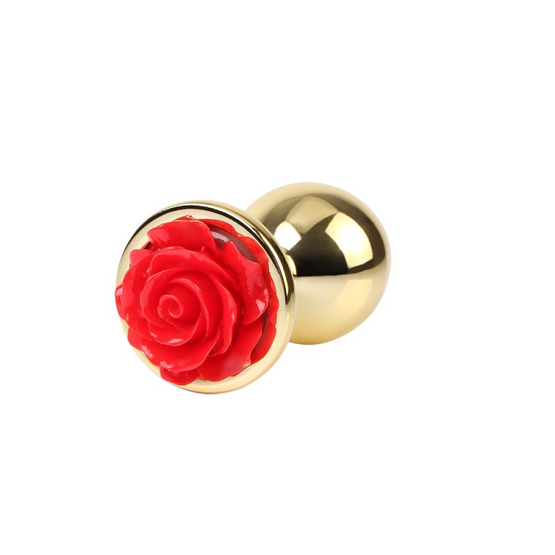 Πρωκτική Σφήνα NSnovelties Rose Medium Κόκκινη NS Novelties Πρωκτική Σφήνα NSnovelties Rose Medium Κόκκινη Σφήνες χωρίς δόνηση