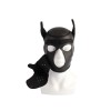 Chisa Μάσκα Bondage Chisa Doggy Hood Μαύρη Μάσκες full face