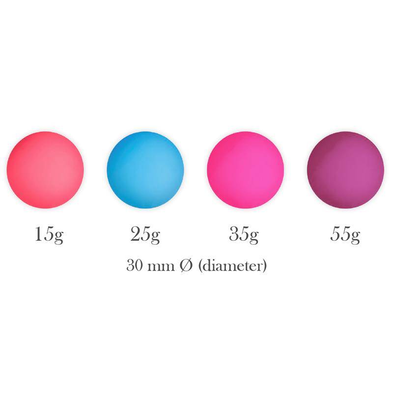 Chisa Κολπικές Μπάλες InoYou Adalet Kit 4 Kegel Balls Λευκό Κολπικές Μπίλιες